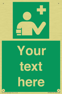 Custom Safe Condition First aid responder